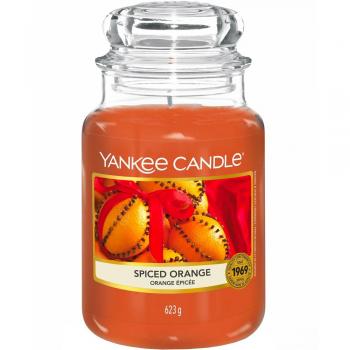 Yankee Candle 623g - Spiced Orange - Housewarmer Duftkerze großes Glas